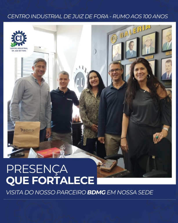 BDMG REALIZA VISITA INSTITUCIONAL À SEDE DO CIJF
