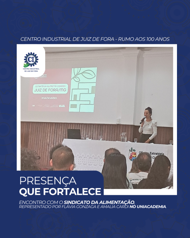 CIJF PARTICIPA DE DEBATE SOBRE COMBATE À FOME NO UNIACADEMIA